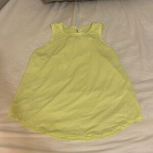 Lululemon Tank Top | Yellow | Size 8